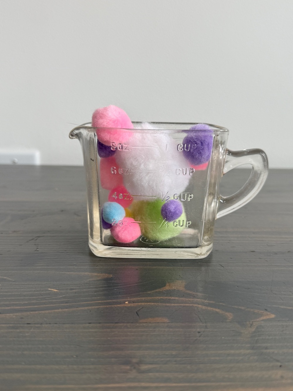 Vintage glass measuring cup